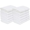Towels N More 12 Pack White Bath Towel (24x48 Inch)