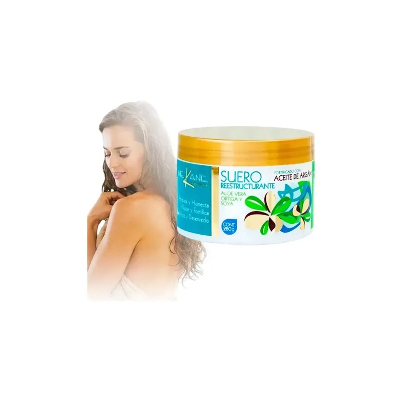 2 Pzas Suero Reestructurante De Cabello De Argán Nekane 280g