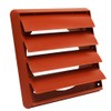 Kair Terracotta Gravity Grille 183mm External Dimension Ducting Air Vent