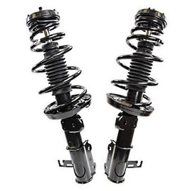 AutoShack CST272665-666PR Front Driver and Passenger Side Complete Struts Coil Springs Assembly Pair of 2 Replacement for 2012 2013 2014 2015 2016 2017 Buick Verano 2.4L FWD