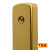 TSS Gold UPVC Door Handle Pair Set, 92mm PZ (Centres),
