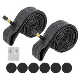 X AUTOHAUX Bike Inner Tube 24x1 3/8 Valve 2 Pcs