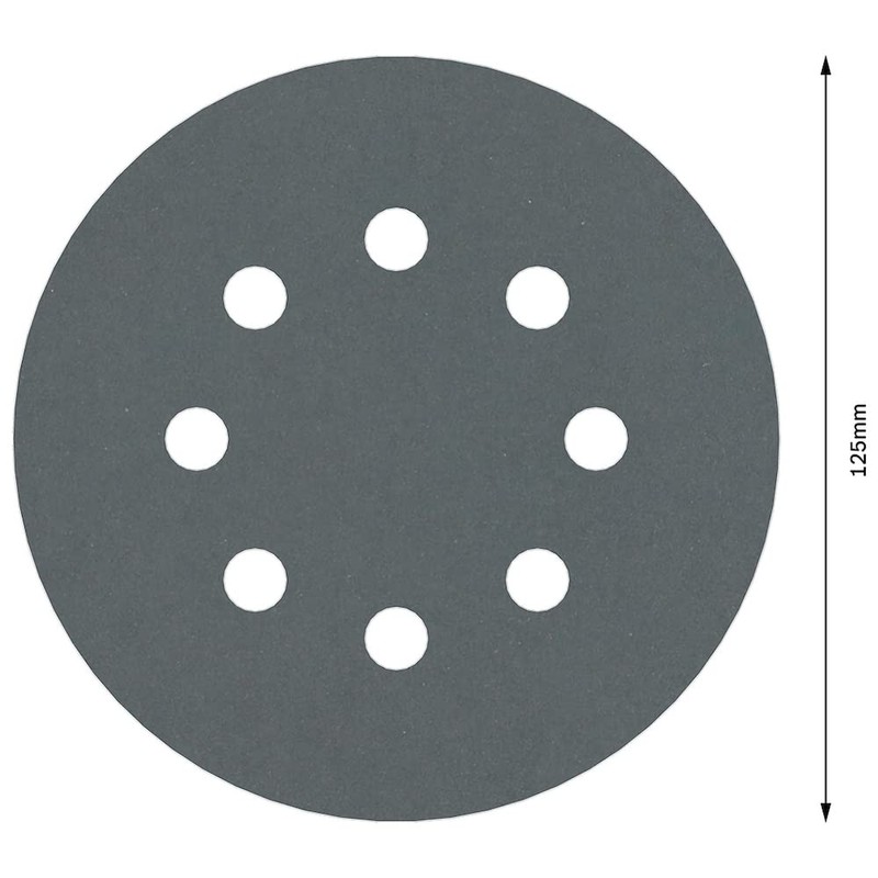 BOSCH (Bosch) sanding paper 125mmƒÓ # 600 (5 pieces) [2,608,605,122]