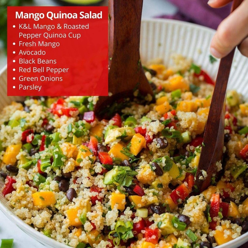Quinoa Quick Cups (Mango & Roasted Peppers 6-Pack)