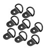 Hihaha 8pcs D Ring Tie Down Anchor 3mm Diameter for
