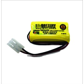 T&B, KAUFEL 850.0095 Emergency Light Battery 2.4V 1.1Ah
