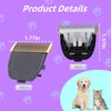 PetPhindU Dog Hair Clipper Blade Professional Pet Clippers Replacement Blades