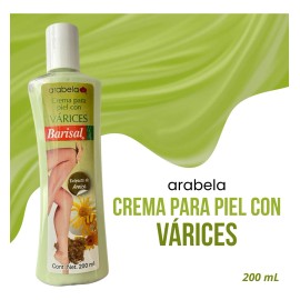 Barisal Crema Pies Con Varices Arabela Extracto De Arnica Árnica