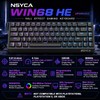 NSYCA WIN68 HE Hall Effect Keyboard, Rapid Trigger Magnetic Gaming