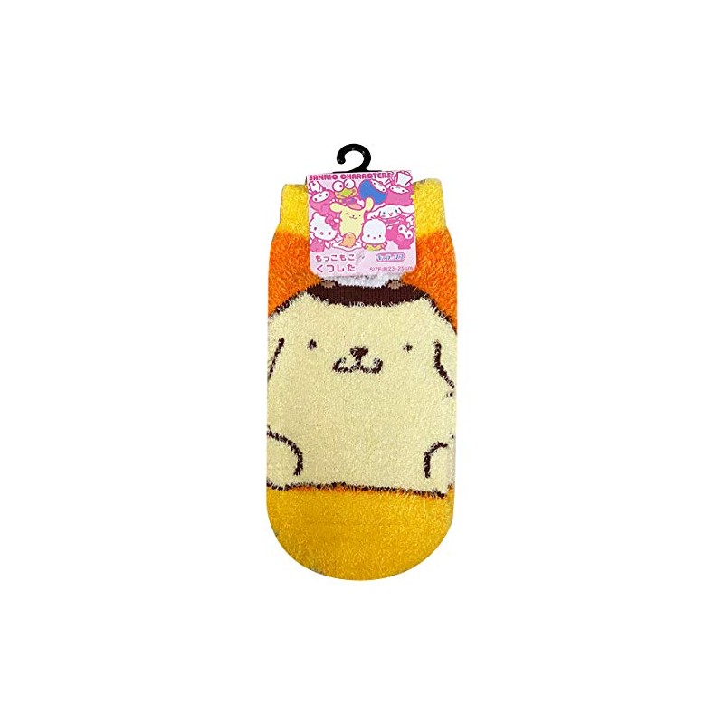 Sanrio SRSOC1937L Pompompurin Sitting Socks