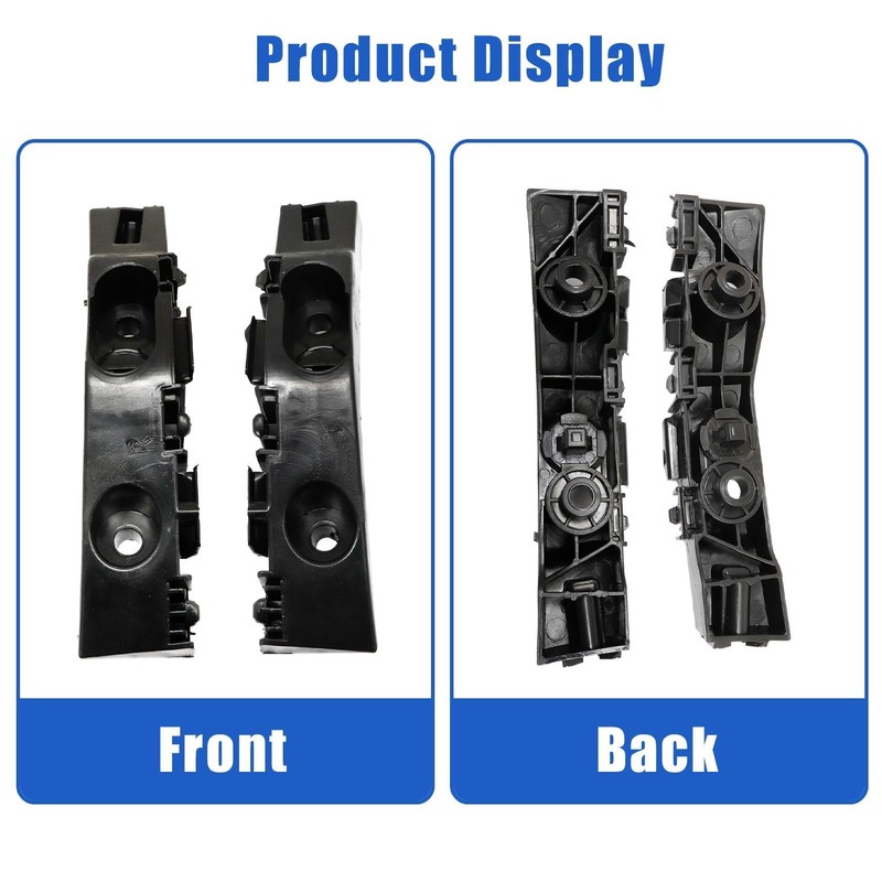 FZJDSD 2PCS Front Bumper Support Bracket Driver & Passenger Side