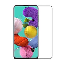 Mica Cristal Templado Full Cover Totalmente Transparente 9H para Samsung Galaxy A71  A72                                                              