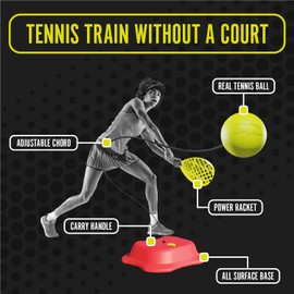Swing Ball Reflex Tennis MK7288, Red/Yellow, Medium