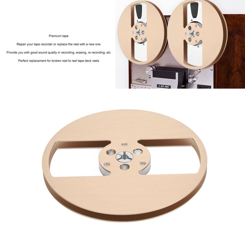 1/4 7 Inch Empty Tape Reel 2 Holes Universal Sound
