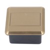 Floor Electrical Outlet Multifunctional Stainless Steel Recessed Concealed Pop Up