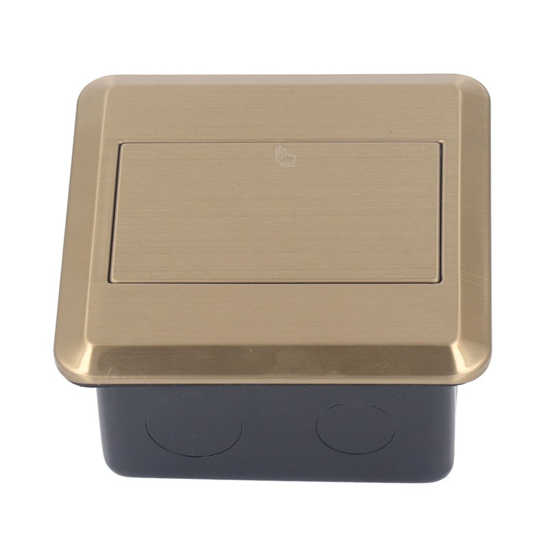 Floor Electrical Outlet Multifunctional Stainless Steel Recessed Concealed Pop Up