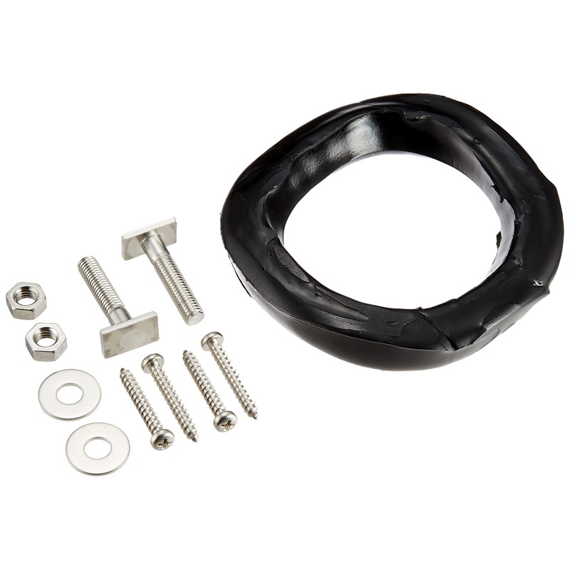 Kakudai 4658S-75 Floor Flange for Toilet Bowl with Stainless Steel