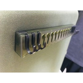 Sunblesa Magnetic Carp Fishing Bivvy Rig Rack W Metal Hook (GREEN)