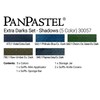 PanPastel 5 Colour Set - Extra Dark Shadows Set