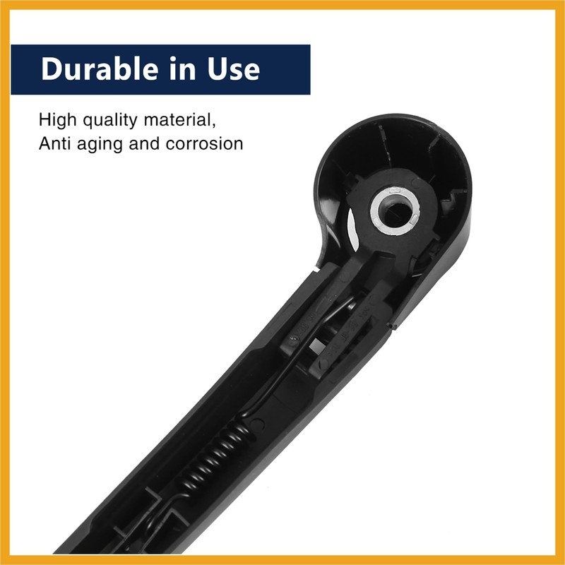 Partuto Rear Windshield Wiper Blade Arm Set 335mm 13 Inch