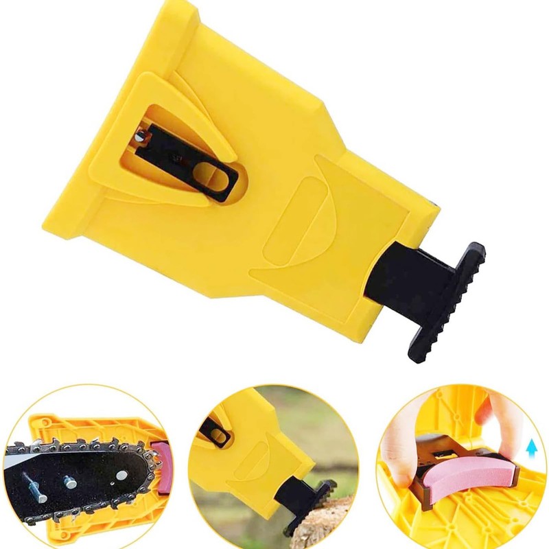 Libiyi Portable Chainsaw Sharpener for 14, 16, 18, 20 Inch