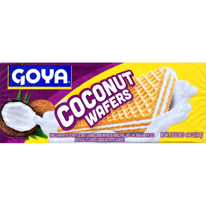 Goya Foods Coconut Wafers, 4.94 Ounce (Pack of 24)
