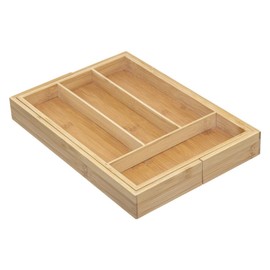 5five Cutlery Tray 6 Compartments Expandable Bamboo