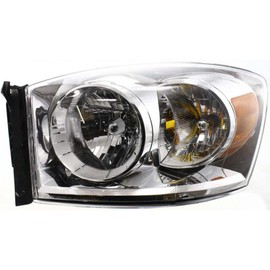 For Dodge Ram 1500 Headlight 2007 2008 Driver Side CAPA Certified Replacement For CH2502180 | 68003125AD