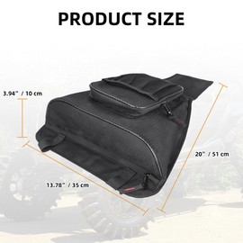 Sresk RZR Storage Bag,Center Seat Storage Bag,Universal RZR Accessories fits for Polaris Razor RZR 570 800 S 900 1000 XP (Black)