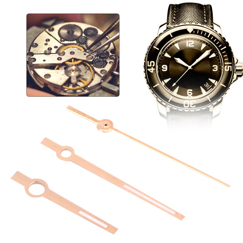 Luminous Men Watch Hour Minute Second Hands Watch Needles Fit