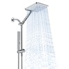 Hombeter Shower Heads with Handheld Spray Combo, 10 Inch High