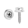 KPPTYTY Stainless Steel Marine Grade Boat Snaps, 24pcs, 3/8" Socket,