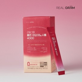 Realgram Real Gram Choline Myo-inositol 4000 Yogurt Flavor 30 Packets (30-day supply) Folic Acid Zinc Vitamin B / 리얼그램 콜린 미오이노시톨 4000 요구르트맛 30포(30일분) 엽산 아연 비타민B