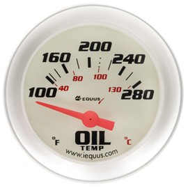 Equus 8243 2" Oil Temperature Gauge