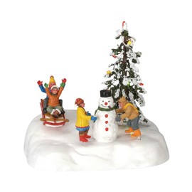 Lemax - Frolic in the snow - Beleuchtetes Accessoire - Batteriefach - Weihnachtswelt