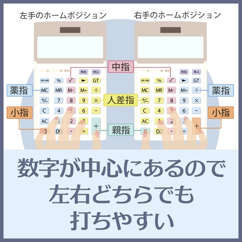 カシオ 本格実務電卓 10桁 検算機能 グリーン購入法適合 デスクタイプ DS-10WK