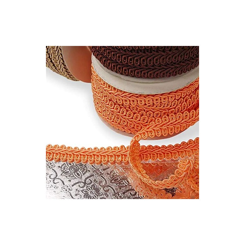 Old Gold Gimp Braid Trim 5/8" X 10 Yards