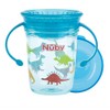 Nuby - Tritan 360° Wonder Cup mit Handgriffen - Aqua