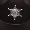 Funny Party Hats Kids Black Sheriff Cowboy Hat