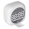 P12 Bluetooth Clock Speaker Wireless LED Mirror Portable Dual Alarm