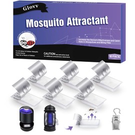6 Mosquito Attractant Bait Refill Cartridge for Fruit Bug Zapper & Fly Traps, Compatible with Most of Mosquito Flying Traps for Indoors