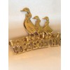 Solid Brass Duck Family " HOME SWEET HOME " House