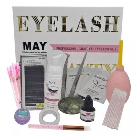 May Kit Profesional Para Aplicación De Pestañas