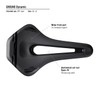 Selle San Marco Ground Dynamic Saddle: Black/Black L3