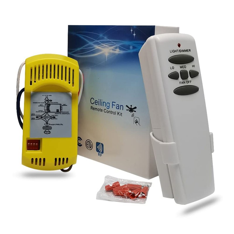Ventilador de techo Control remoto Universal Kit para CFL y
