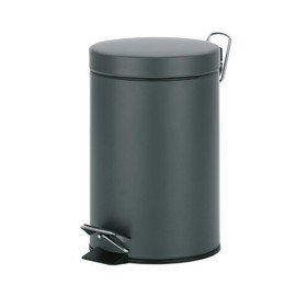Kela Bin, Metal, Gray, one Size