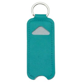 KOYOKOMA Lip Balm Case Holder with Ring Portable Lip Carrying Men's Women's Accessories, green