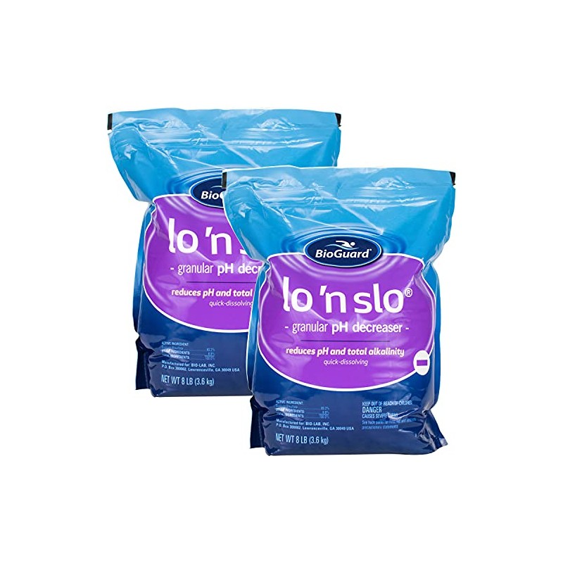 BioGuard Lo 'N Slo, 8 lb, Pack of 2, Granular