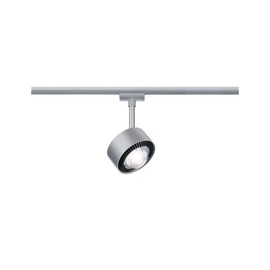 Paulmann 96810 Aldan URail LED Individual spot 533.8lm 8W 4000K dimmable 230V Chrome matt, Black Rail System