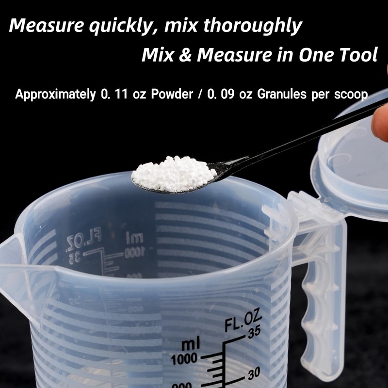 VIREYA Measuring cups 35oz (1000 mL), Plastic, Multipurpose - Great